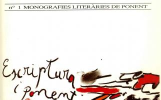 1989. Portada Revista URC, Monografies Literaries de Ponent. (Privat)
