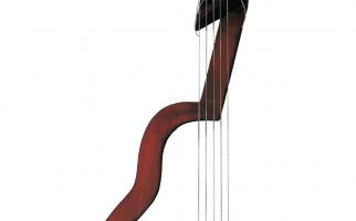 1998. Guitarra Lorquiana IX. Tècnica mixta sobre fusta, 76 x 34,5 x 7 cm.
