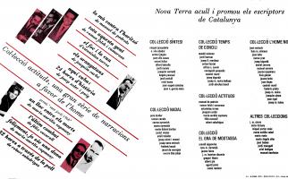 Il·lustració per publicitat de l'Editorial Nova Terra